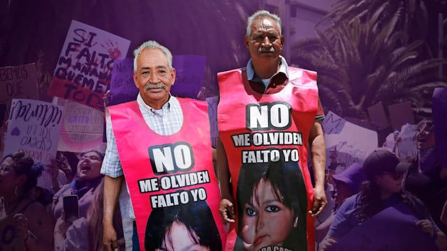Padre de Esmeralda Castillo alza la voz en marcha 8M