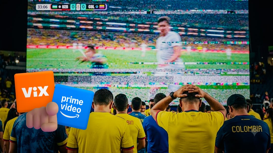 ViX culpa a Amazon Prime Video por las fallas del Colombia vs Uzbekistán