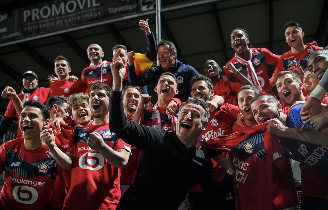 Lille se proclamó campeón de la Ligue 1