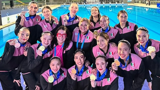 México conquista la Copa del Mundo de natación artística