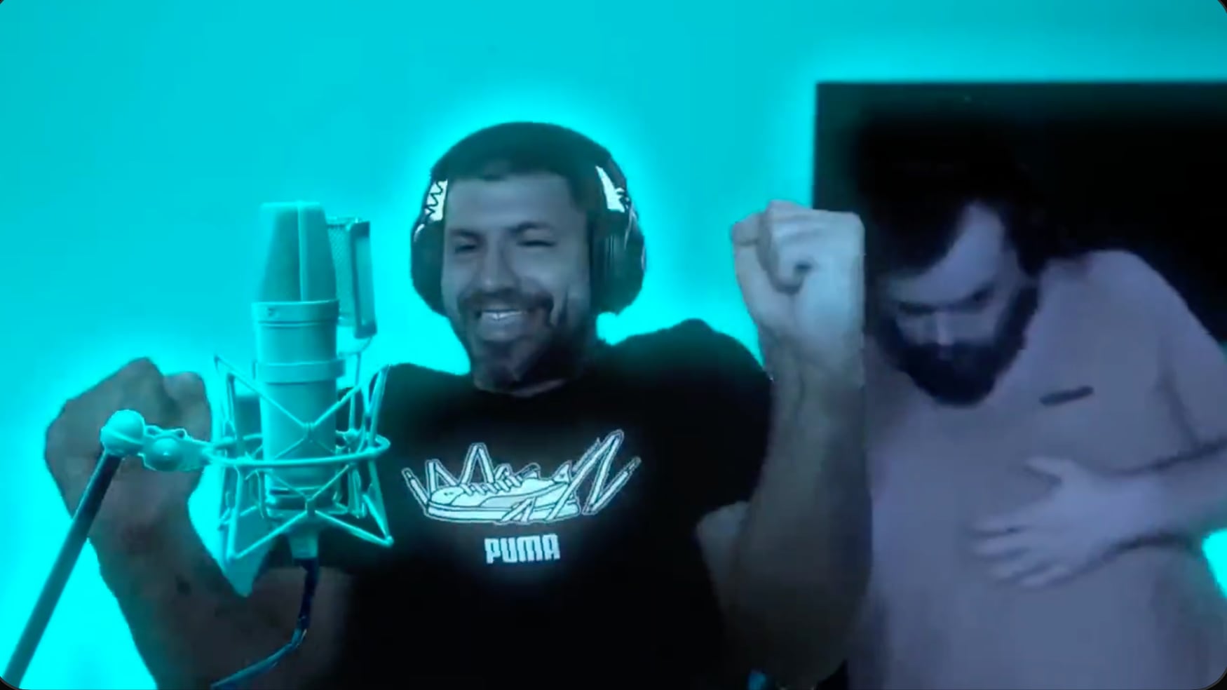 Ni Ibai Llanos, mejor amigo de Piqué, lo respeta y baila con Kun Agüero la tiradera de Shakira