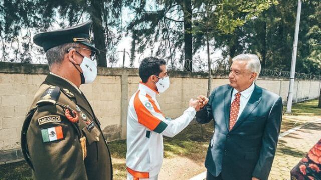 Rommel Pacheco y AMLO