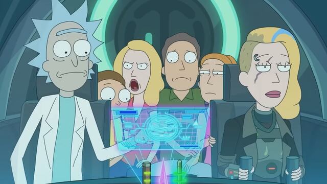Escena de Rick y Morty temporada 6