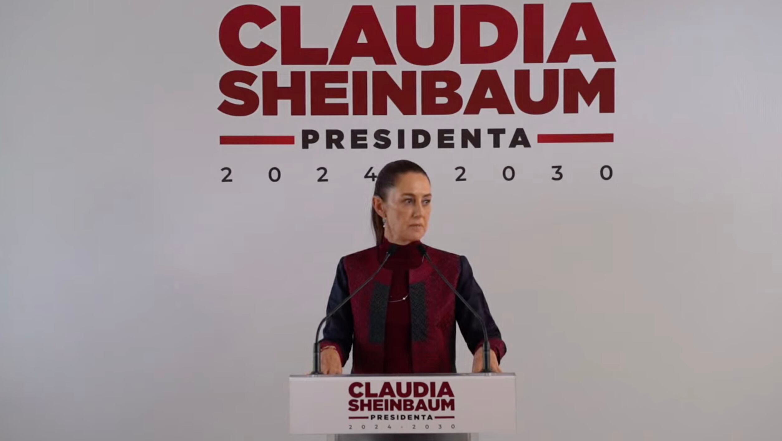 Claudia Sheinbaum en conferencia de prensa 10 de julio