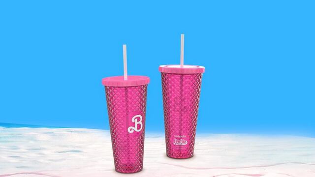 Vaso de Barbie en Cinépolis