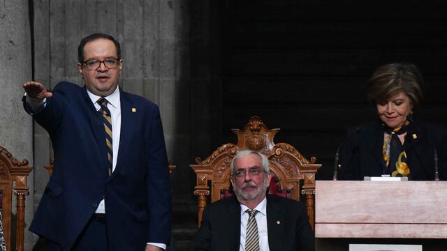 Leonardo Lomelí Vanegas, tomo protesta como nuevo rector de la UNAM