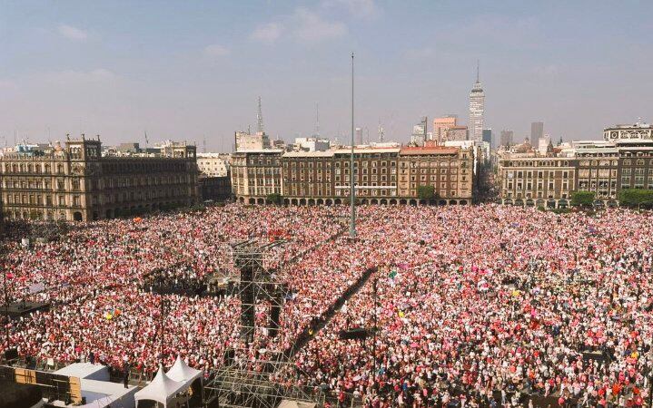 Marcha del INE 2024