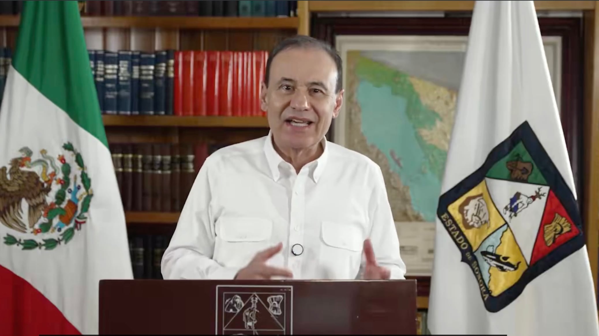 Alfonso Durazo confirma traslado de María Isabel, víctima del incendio en Waldo’s Hermosillo, a hospital de especialidad