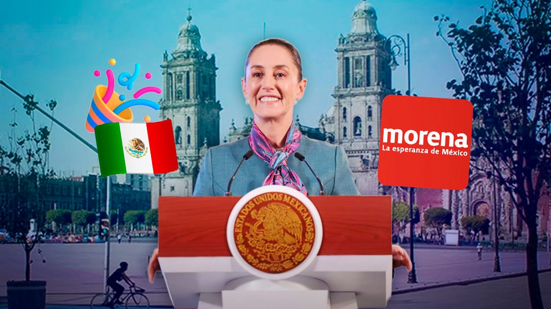 “No vencerán”: Sheinbaum arremete contra bots y comentócratas en aniversario de Morena