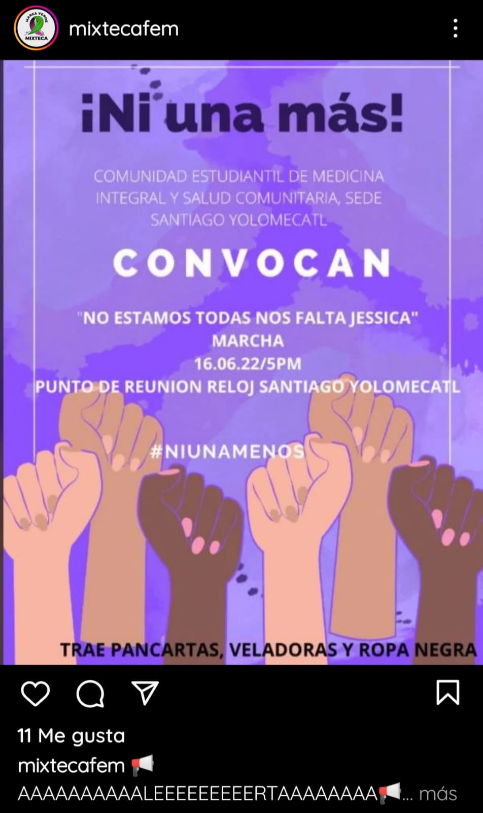 En Oaxaca hallaron el cuerpo de Jessica; víctima de feminicidio