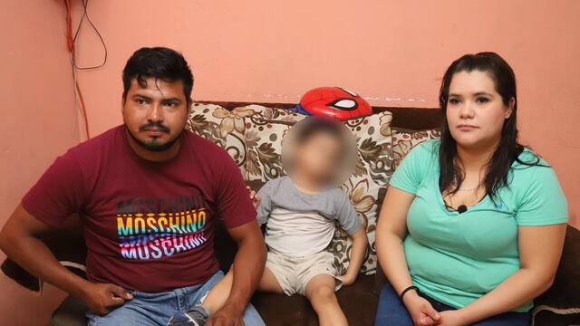 Familia de Mauricio, niño con cáncer