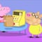 Dibujos de Peppa Pig de compras para colorear: 3 plantillas de la cerdita y su familia en El Buen Fin 2024