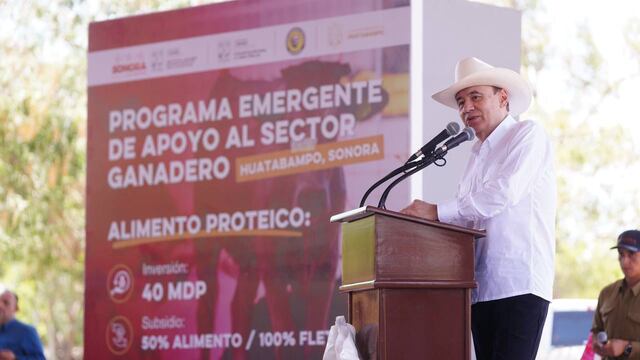 Alfonso Durazo salda deuda histórica con pequeños productores de Sonora