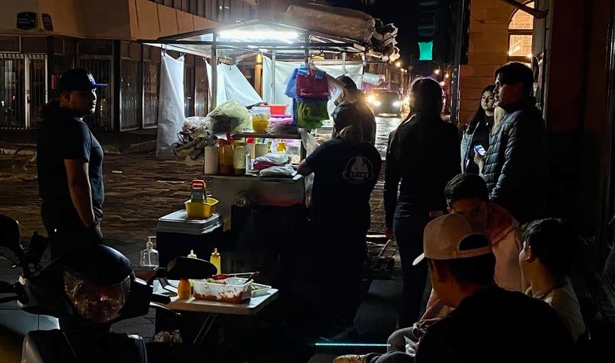 Se desató una balacera en una taquería de Tabasco
