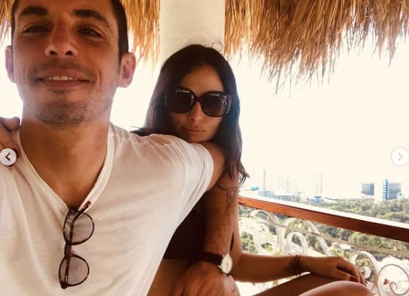 Zuria Vega y Alberto Guerra