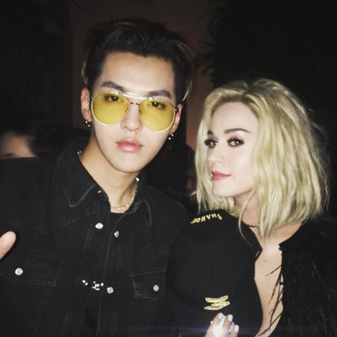 Kris Wu con Katy Perry.
