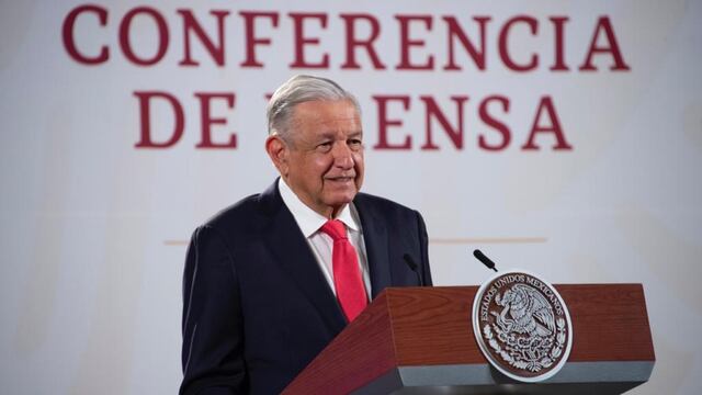 AMLO en la conferencia mañanera del 11 de julio