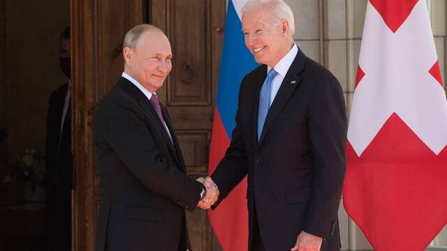 Reunión Putin y Biden