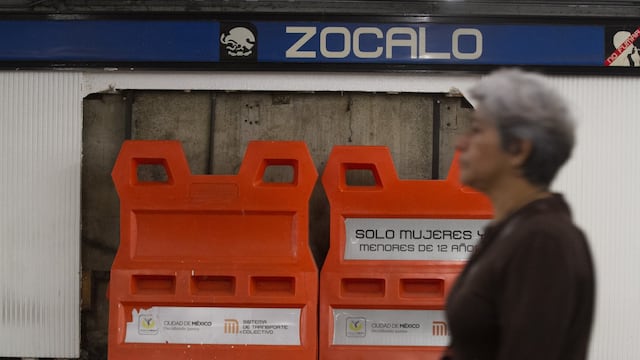 Metro CDMX; estación Zócalo