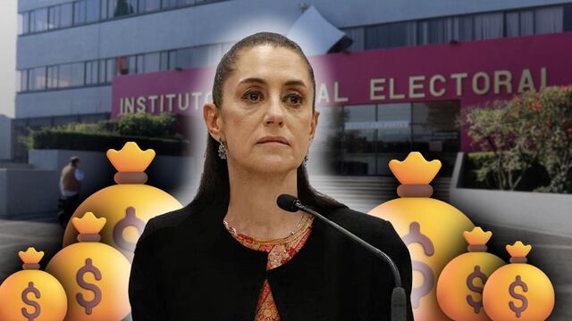 Claudia Sheinbaum arremetió contra el bono del INE