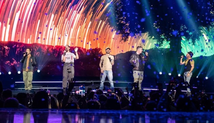 Nick Carter de gira con Backstreet Boys