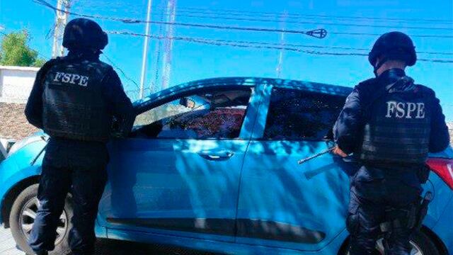 Automóvil asegurado.