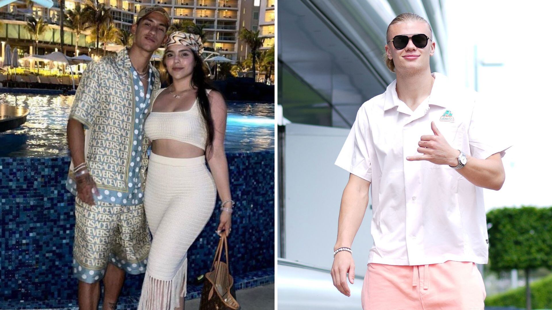 Tunden a Uriel Antuna por forrarse con prendas de lujo, mientras Haaland presume outfit de Jarritos