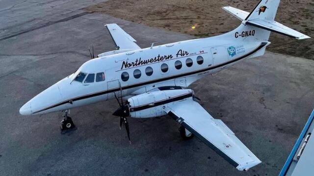 Avión se estrella en Canadá, era de Northwestern Air y hay 10 muertos