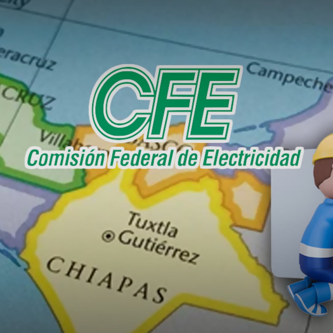 CFE trabaja para restablecer la luz en Chiapas, Quintana Roo y Yucatán