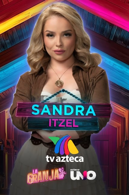 Sandra Itzel es la tercera integrante de La Granja VIP