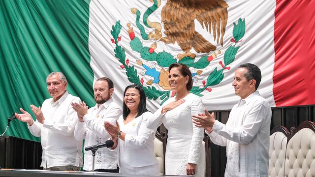 Toma de protesta de Mara Lezama como la primera gobernadora de Quintana Roo