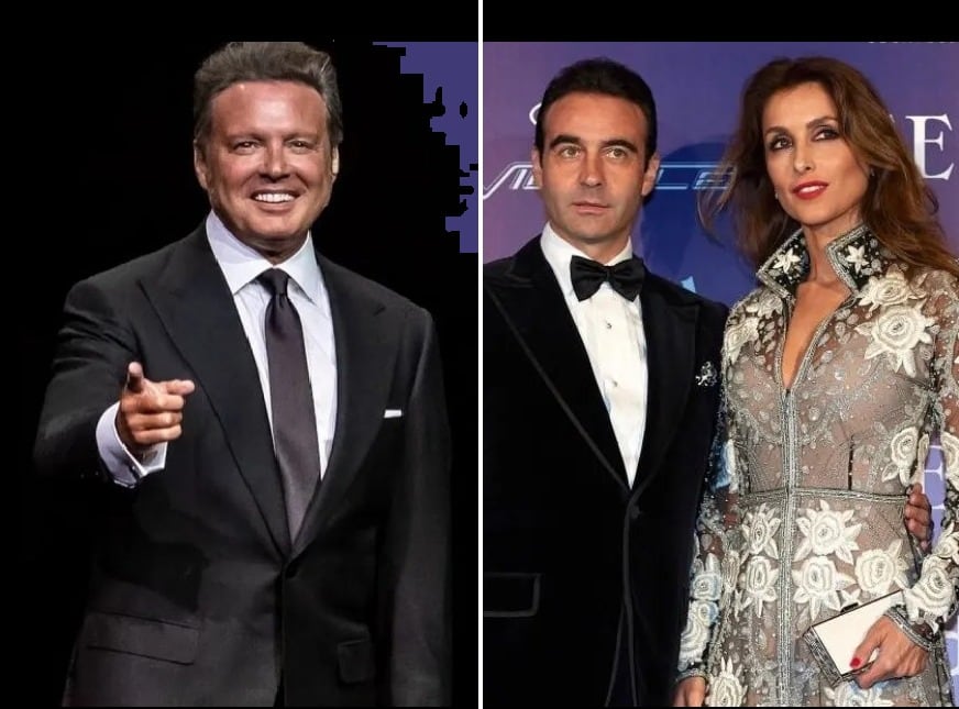 Enrique Ponce, Paloma Cuevas y Luis Miguel