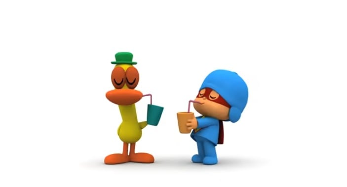 Capítulo Pocoyó deja el refresco y toma más agua por Día Mundial de la Sangría