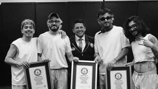 Morat rompe un Récord Guinness en la CDMX