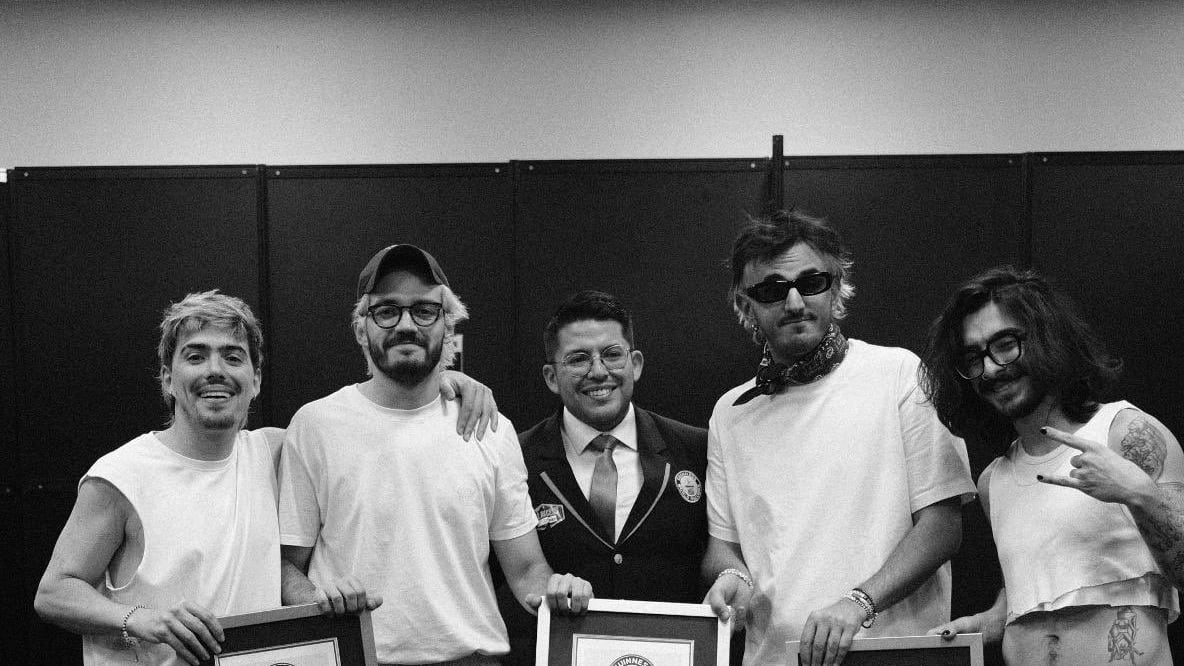 El Récord Guinness que Morat rompió gracias a sus fans vestidos con pijama