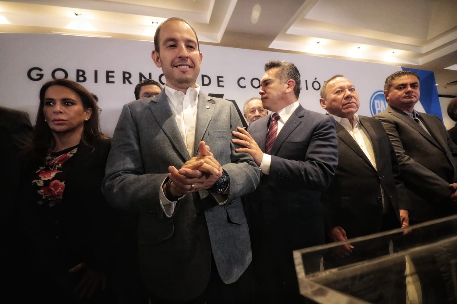 Conferencia de prensa de Va por México