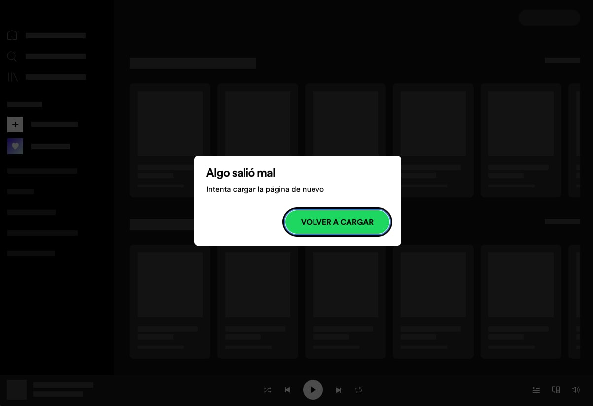 Spotify se cayó hoy 26 de marzo