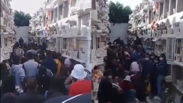 Balacera en el panteón