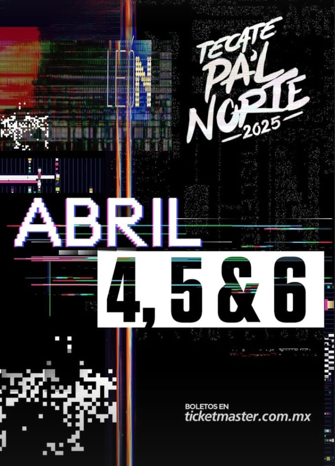 Fechas Tecate Pal Norte 2025