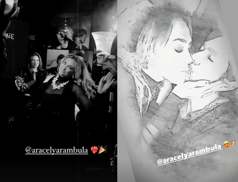 Aracely Arámbula festeja su cumpleaños