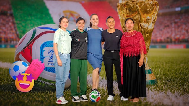 Ganadoras del concurso de dominadas de Claudia Sheinbaum