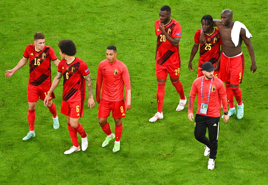La Selección de Bélgica quedó eliminada de la Euro 2021