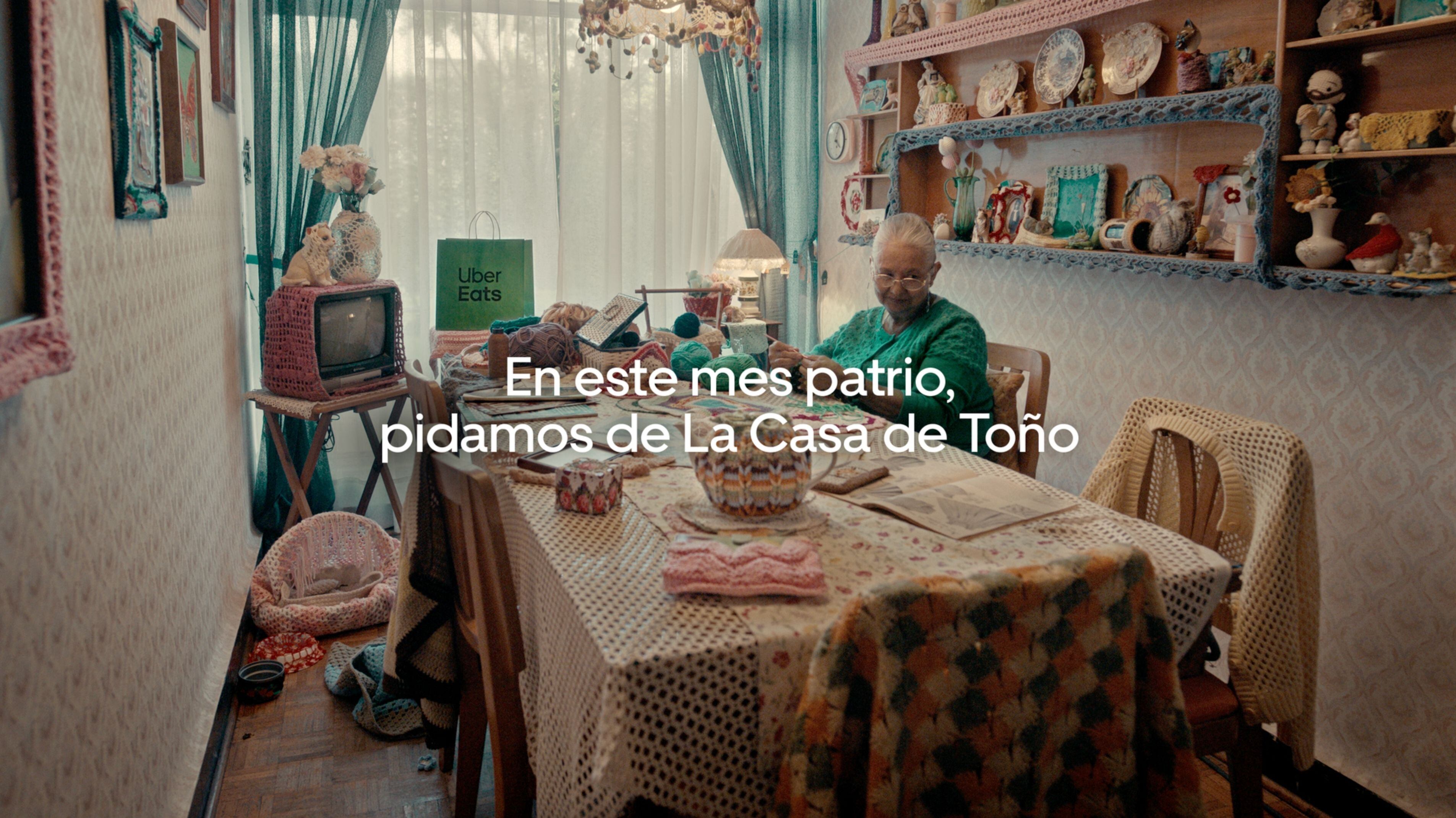 Spot de Uber Eats y La Casa de Toño