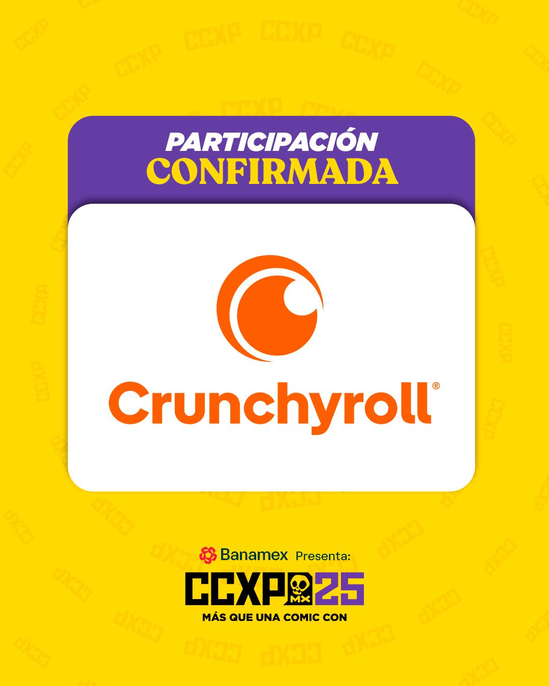 Crunchyroll en CCXP México 2025