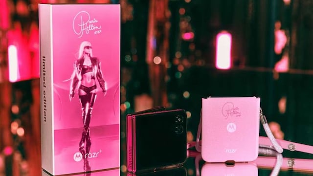 Motorola Razr+ Paris Hilton Edition