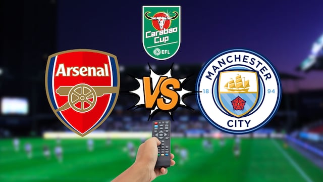 Arsenal vs Manchester City: Fecha, horario y dónde ver la final de la Carabao Cup
