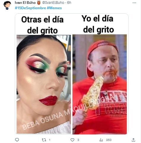 Memes por el 15 de septiembre