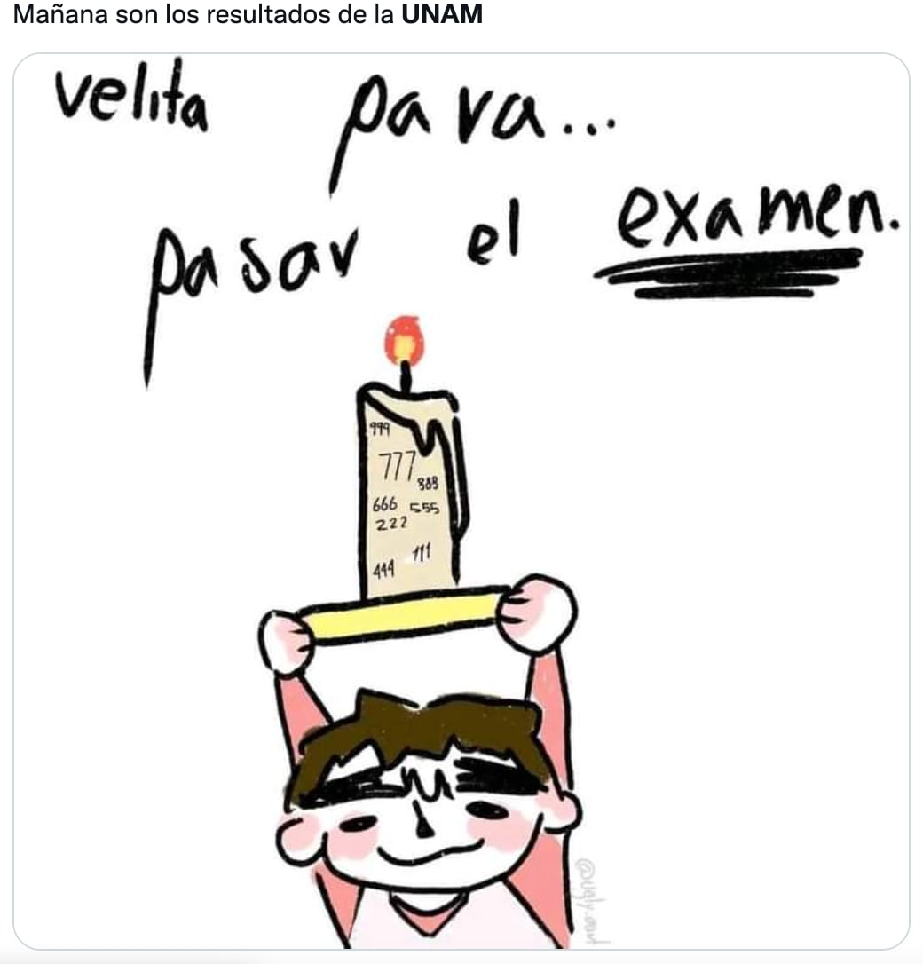 memes sobre ingreso a la UNAM