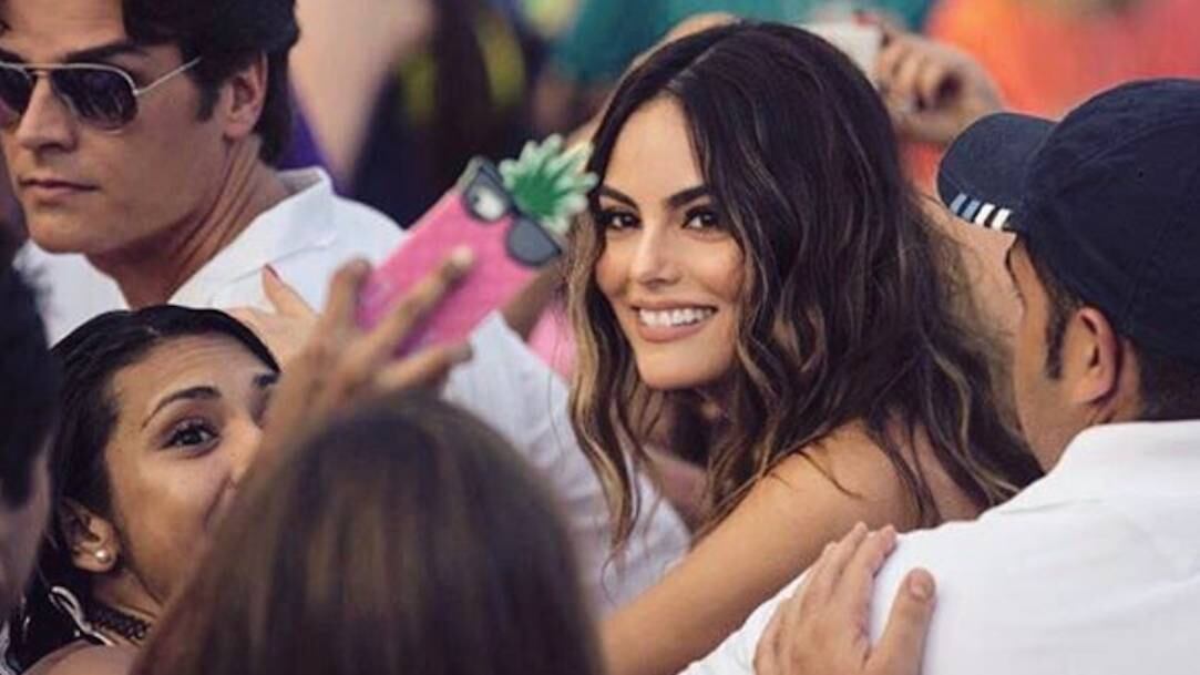 Así luce Ximena Navarrete en su luna de miel