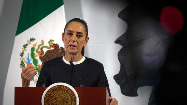 Claudia Sheinbaum en la Mañanera del Pueblo